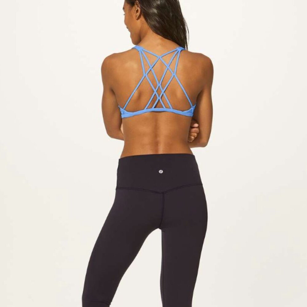 LULULEMON Free To Be Zen Bra in Aero Blue Sz 10 - NWOT!! - Picture 5 of 13